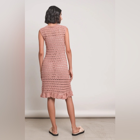 New REMI CROCHET DRESS In Rose Size XL/XXL - Picture 2 of 10